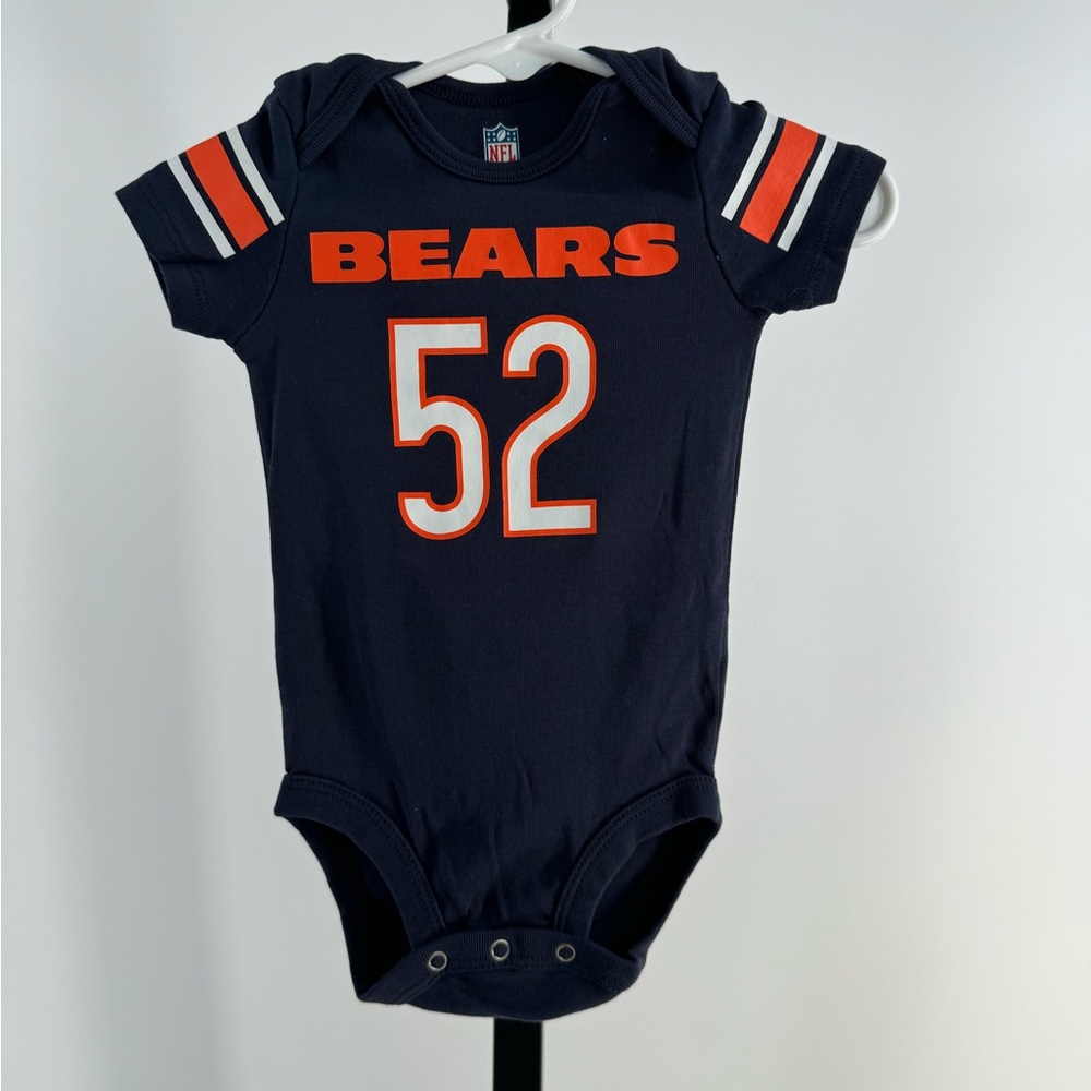 NFL Chicago Bears blue onesie bodysuit size 3-6 months